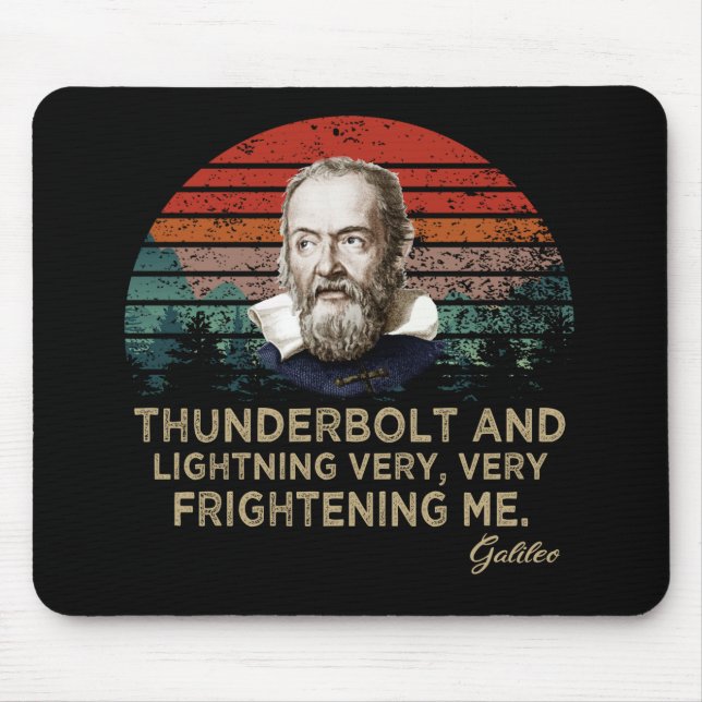 Galileo Galilei Mouse Mat (Front)