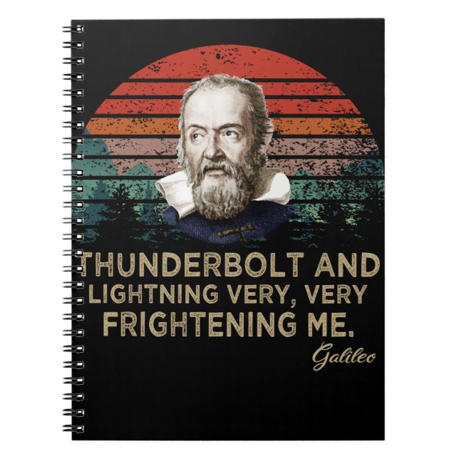 Galileo Galilei Notebook (Front)