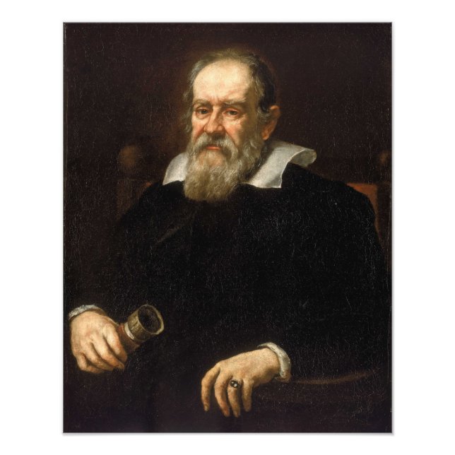 Galileo Galilei Photo Print (Front)