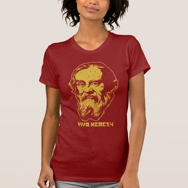 Galileo "Viva Heresy" Shirt (Front)
