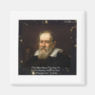 Galileo "Way To Heaven" Quote Gifts Tees Mugs Etc Magnet