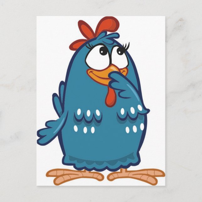 Galinha Pintadinha Postcard (Front)