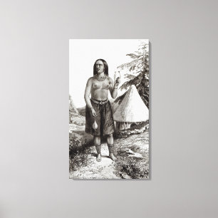 Galla Woman Canvas Print