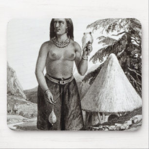 Galla Woman Mouse Mat