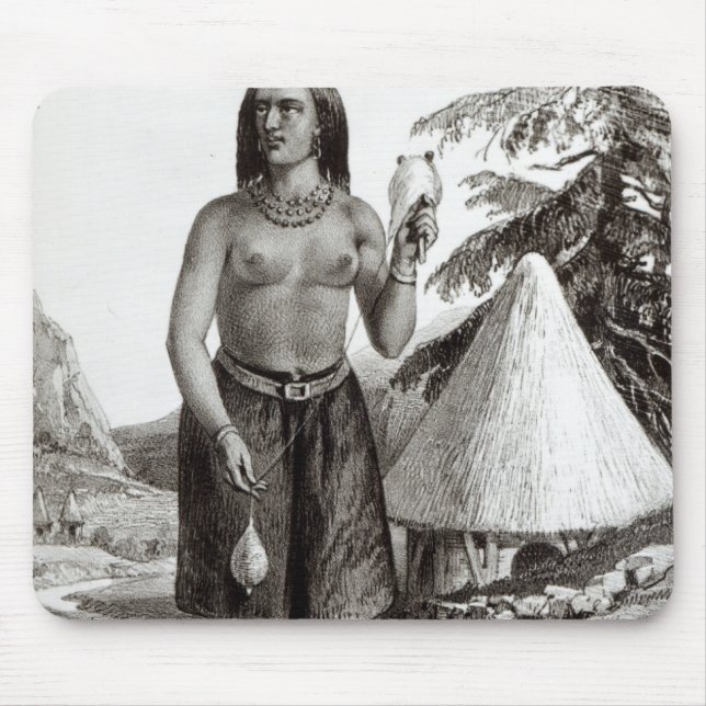 Galla Woman Mouse Mat (Front)