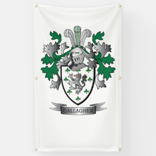 Gallagher Coat of Arms Banner