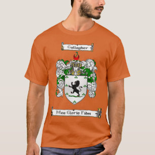 Gallagher Family Crest and Motto T-Shirt