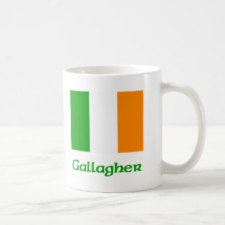 Gallagher Irish Flag Coffee Mug