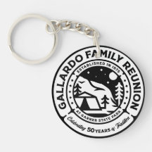 Gallardo 50th Anniversary Family Reunion KeyChain