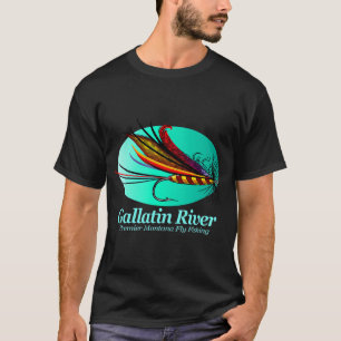 Gallatin River Fly Fishing (FSH) T-Shirt