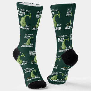 Gallbladder Out Gag Socks
