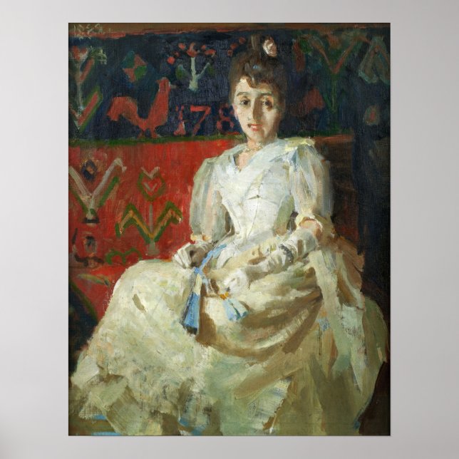 Gallen-Kallela - A Woman In A Whirlwind Poster (Front)