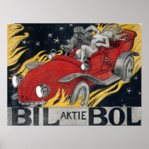 Gallen-Kallela - Bil-Bol Poster For An Automobile