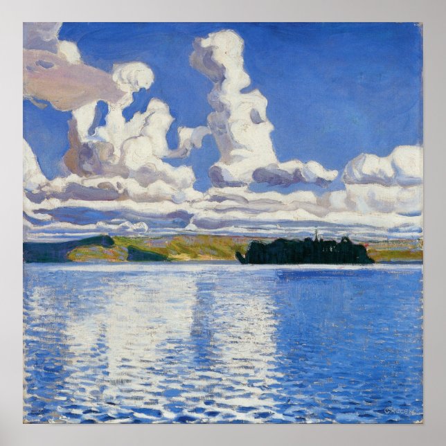 Gallen-Kallela - Cloud Towers 1904 Poster (Front)