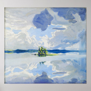 Gallen-Kallela - Clouds Poster