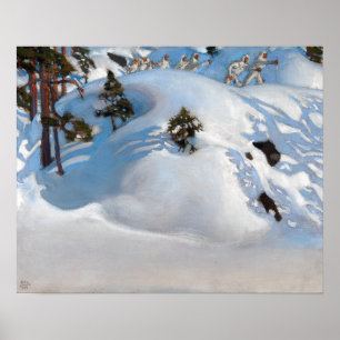 Gallen-Kallela - February Vision 1905 Poster