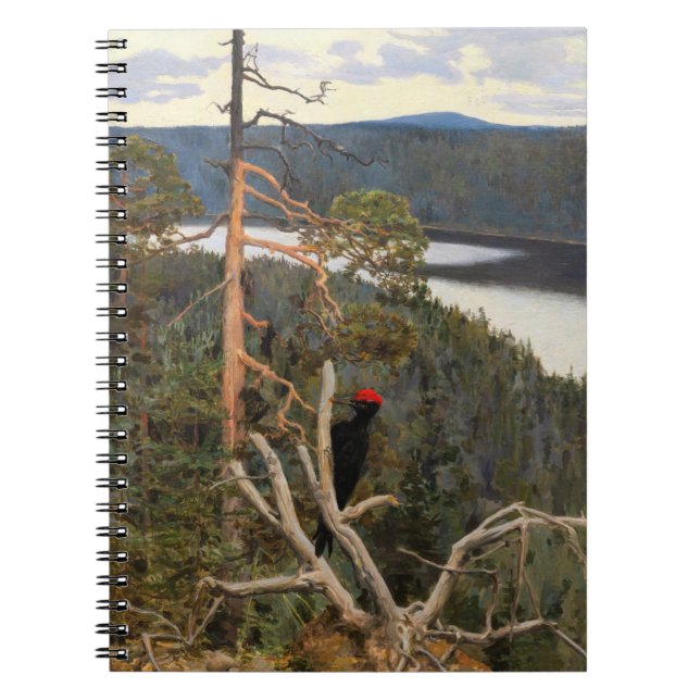 Gallen-Kallela - Great Black Woodpecker 1894 Notebook (Front)