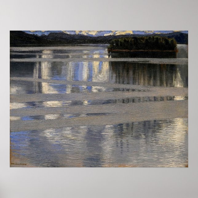 Gallen-Kallela - Lago Keitele 1905 Poster (Front)