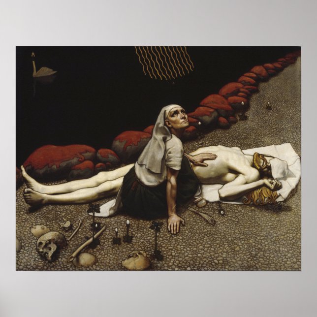 Gallen-Kallela - Lemminkainen's Mother Poster (Front)