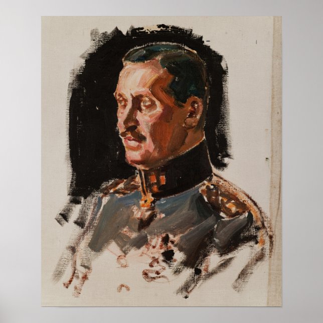Gallen-Kallela - Marshal Mannerheim Portrait Poster (Front)