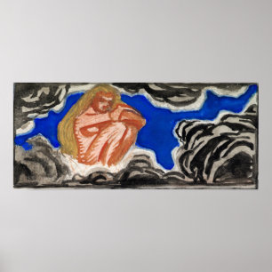 Gallen-Kallela - Poetry Detail, Great-Kalevala Poster