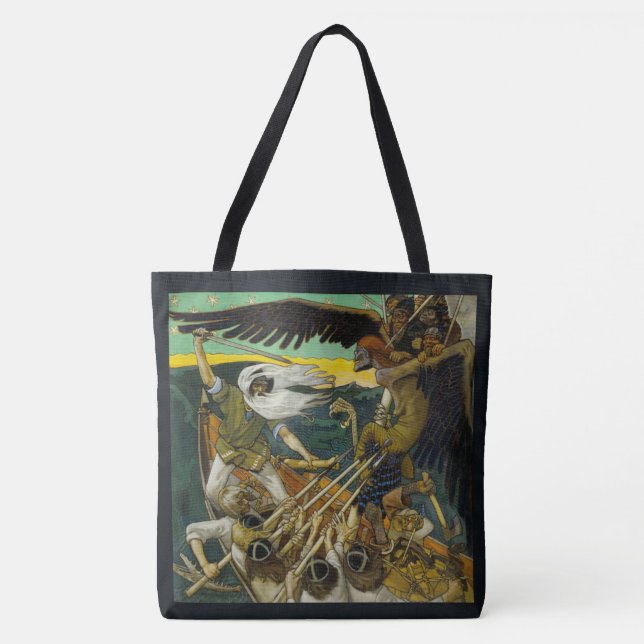 Gallen-Kallela’s “Defence” art bags (Front)