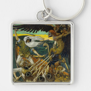 Gallen-Kallela’s “Defence” key chain