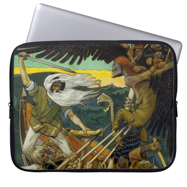 Gallen-Kallela’s “Defence” laptop sleeve (Front)