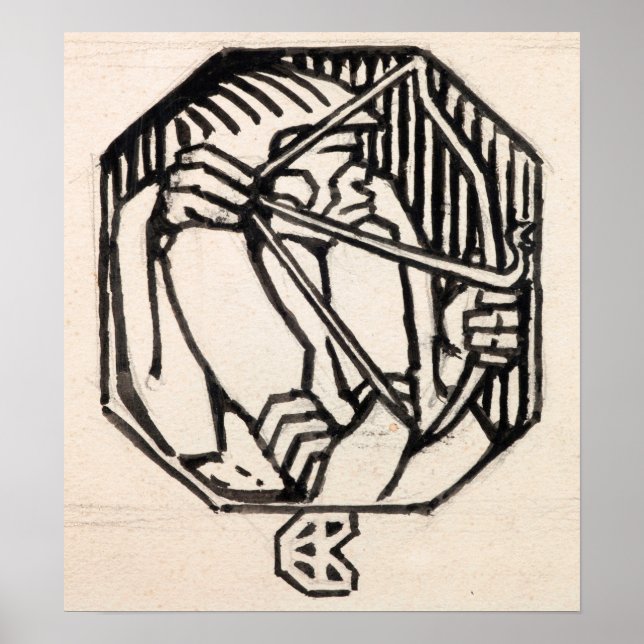 Gallen-Kallela - The End Of The Poetry Poster (Front)