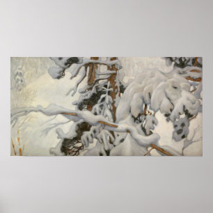 Gallen-Kallela - Winter Study For The Juselius Poster