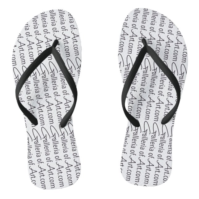 Galleria of Art.com - Flip Flops Slim Strap Unisex (Footbed)