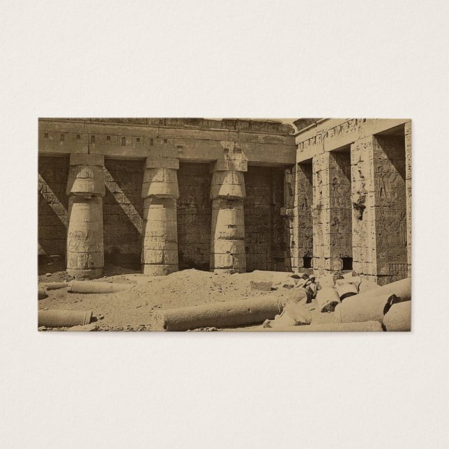 Gallery in second court of Thutmose I at Medinet (Front)