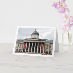 Gallery in Trafalgar Square, London Card