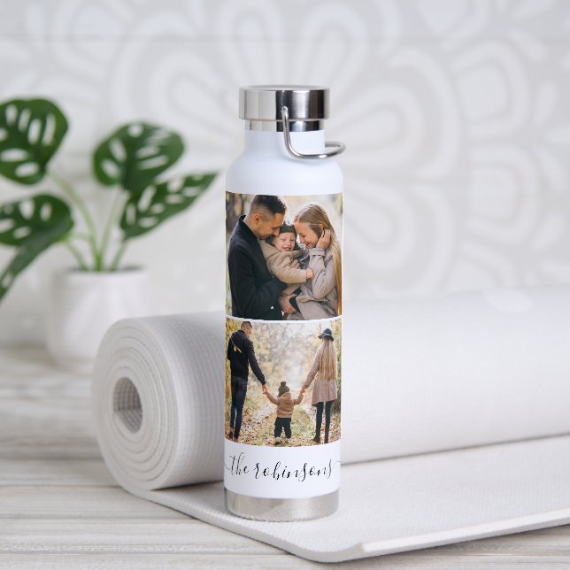 Gallery of 2 Personalised Photo Water Bottle (Yoga)