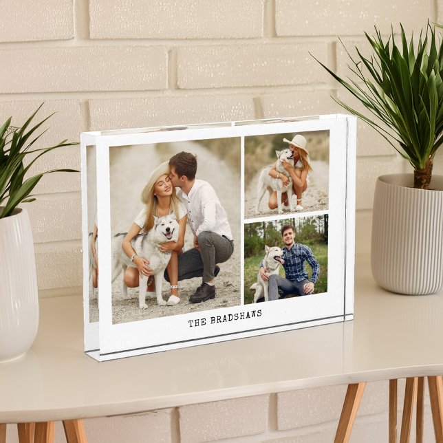 Gallery of 3 Personalised Photo Block (Creator Uploaded)