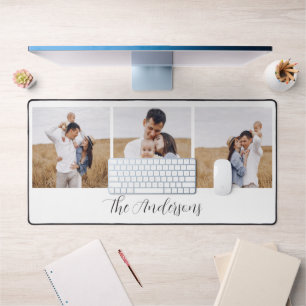 Gallery of 3 Personalised Photo Desk Mat