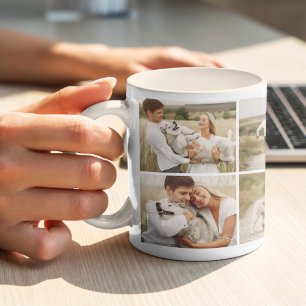 Gallery of 5 Personalised Photo Coffee Mug