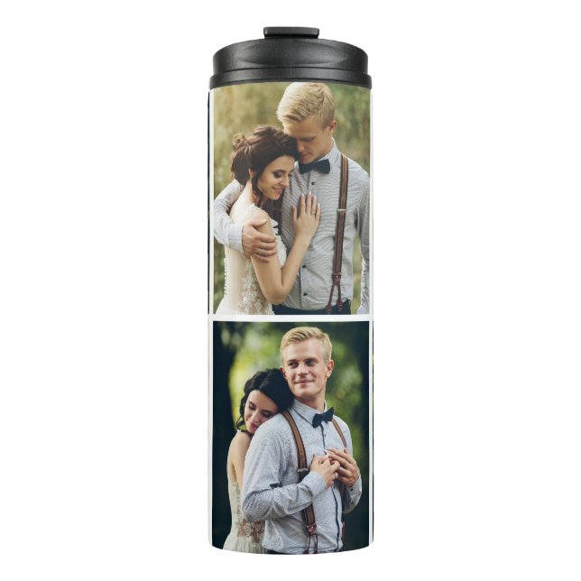 Gallery of 6 Photos Personalised Thermal Tumbler (Front)