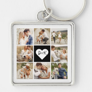 Gallery of 8 Personalised Photo Key Ring