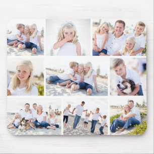 Gallery Of Nine Personalised Colour Photo Mouse Pa Mat