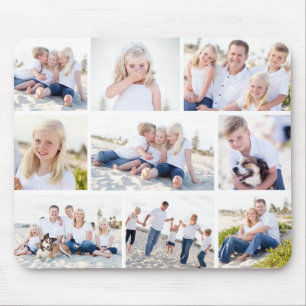 Gallery Of Nine Personalised Colour Photo Mouse Pa Mouse Mat