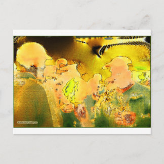 "Gallery Opening" Postcard