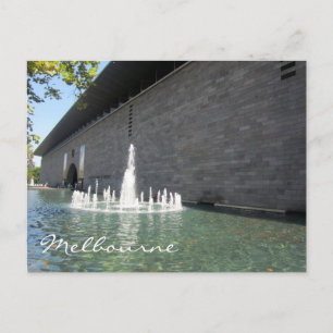 gallery victoria fountain postcard