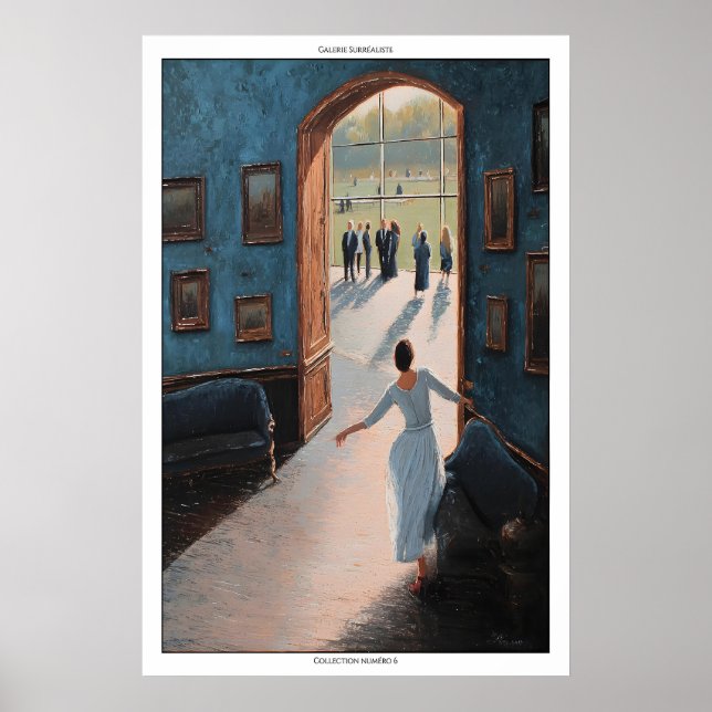 Gallery View Wall Art Print - Elegant Surrealist (Front)