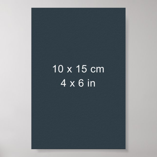 Gallery Wall Layout Template Photo 10x15cm 4x6in Poster (Front)