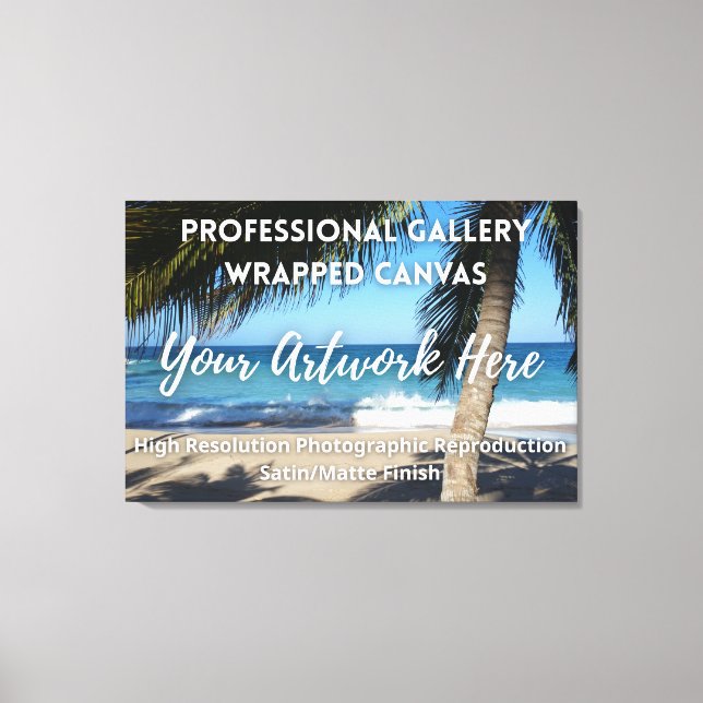 Gallery Wrapped Canvas - High Res - Satin/Matte (Front)