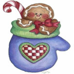 Galleta y Caramelo Standing Photo Sculpture<br><div class="desc">divertida foto escultura para navidades</div>