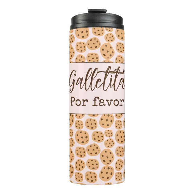 Galletita Porfavor  Thermal Tumbler (Front)