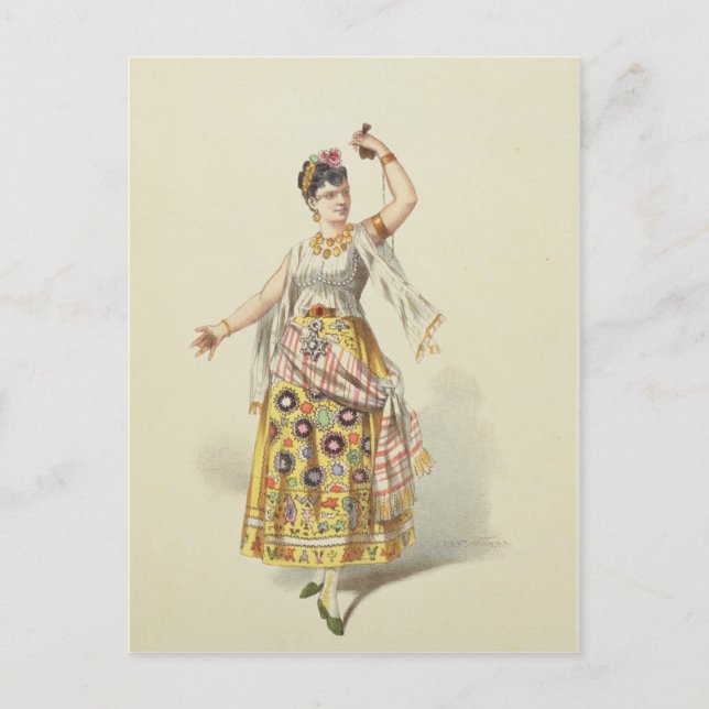 Galli Marie in the role of Carmen Postcard (Front)