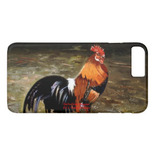 Gallic rooster//Rooster iPhone 8 Plus/7 Plus Case